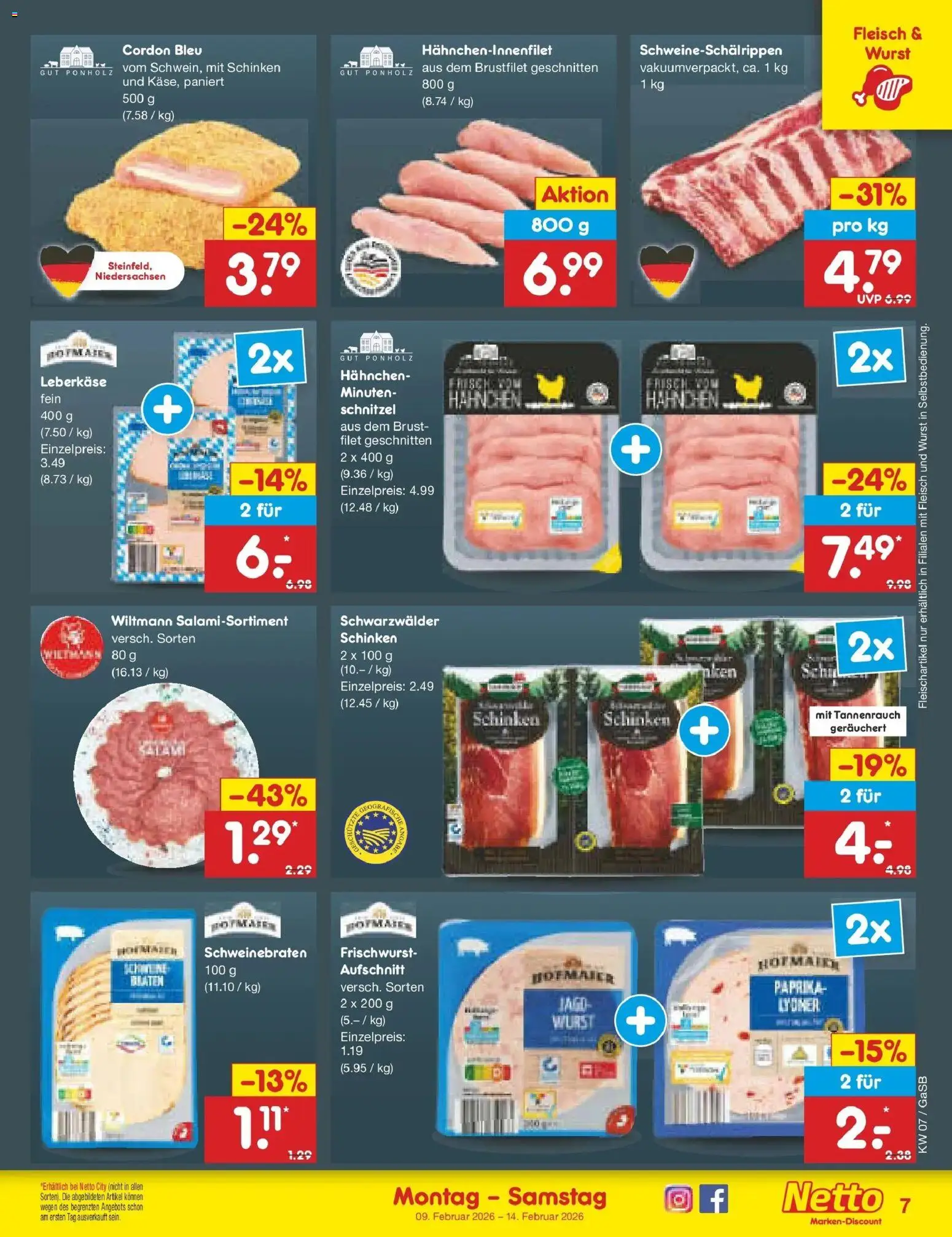 Netto Marken-Discount - Netto: Wochenangebote – gültig ab 09.02.2026 | Seite: 7