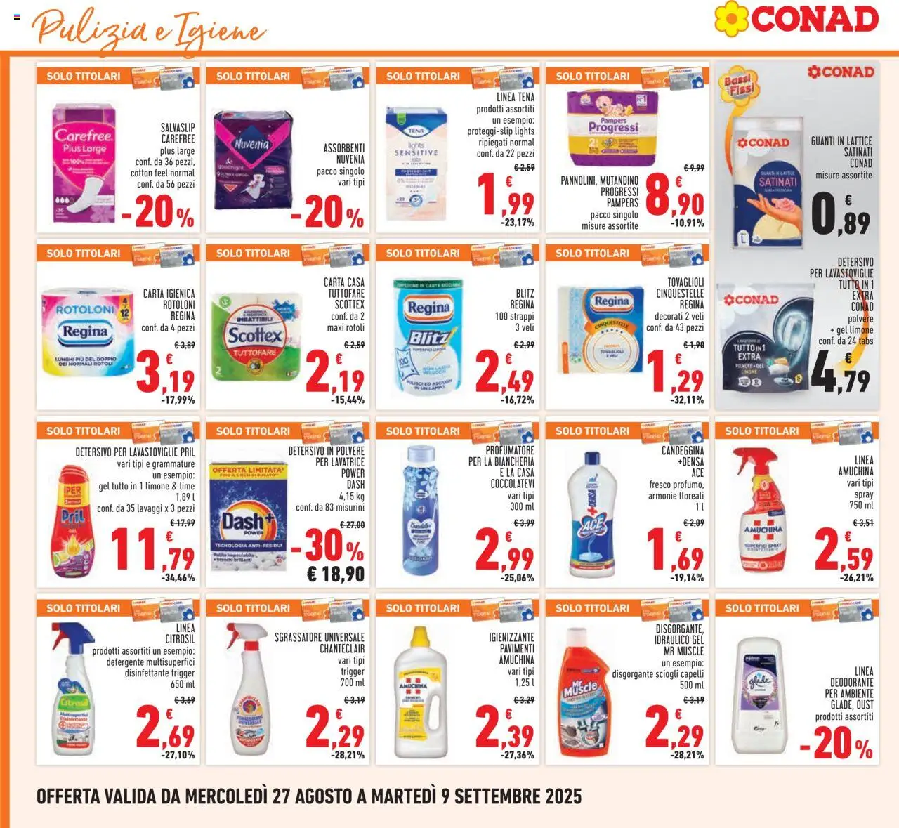 Volantino Conad del 27.08.2025 | Pagina: 20
