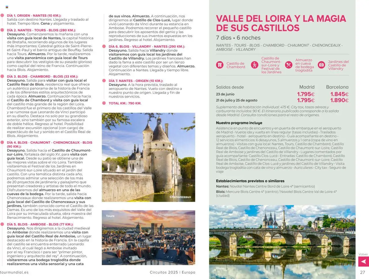Viajes El Corte Inglés Circuitos exclusivos │ válido desde el 01.05.2025 | Página: 27 | Productos: Vino, Auriculares