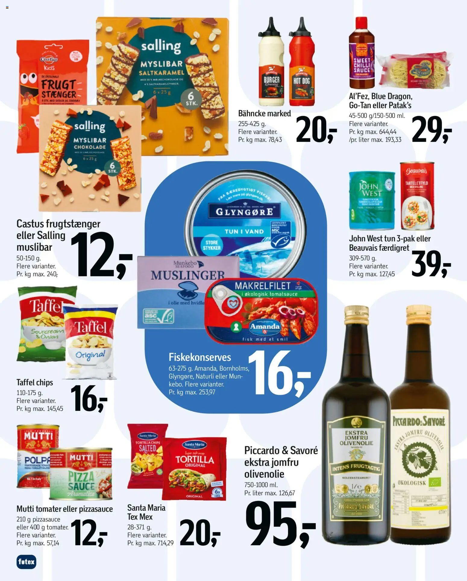 Føtex tilbudsavis – gyldig fra 02.01.2026 | Side: 39 | Produkter: Chokolade, Fisk, Chilli, Olivenolie