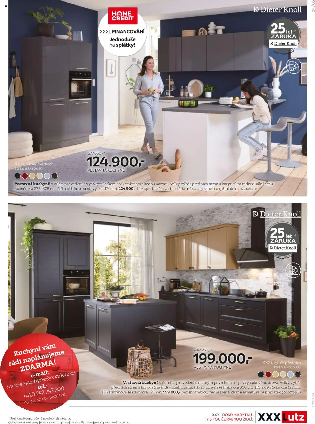 XXXLutz leták - XXXL inspirace v kuchyních od 17.02.2025 | Strana: 5 | Produkty: Dřez, Kuchyně