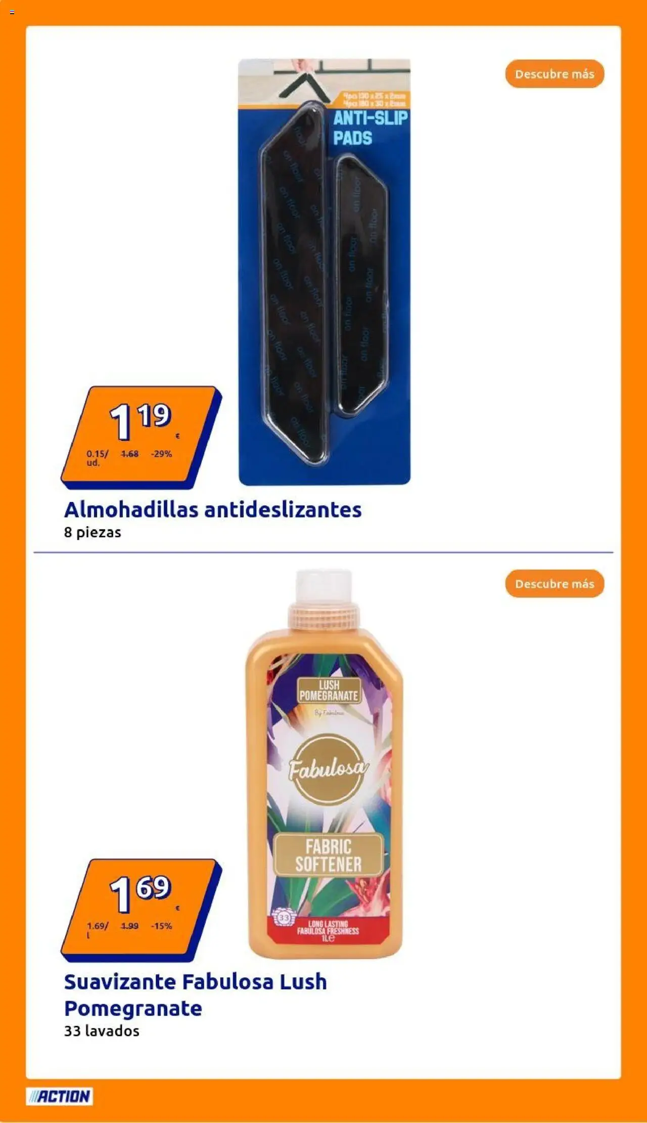 Action folleto │ válido desde el 20.08.2025 | Página: 18 | Productos: Suavizante