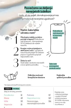 Oriflame katalog akcije – veljaven od 11.03.2026 | Stran: 2 | Izdelki: Licila