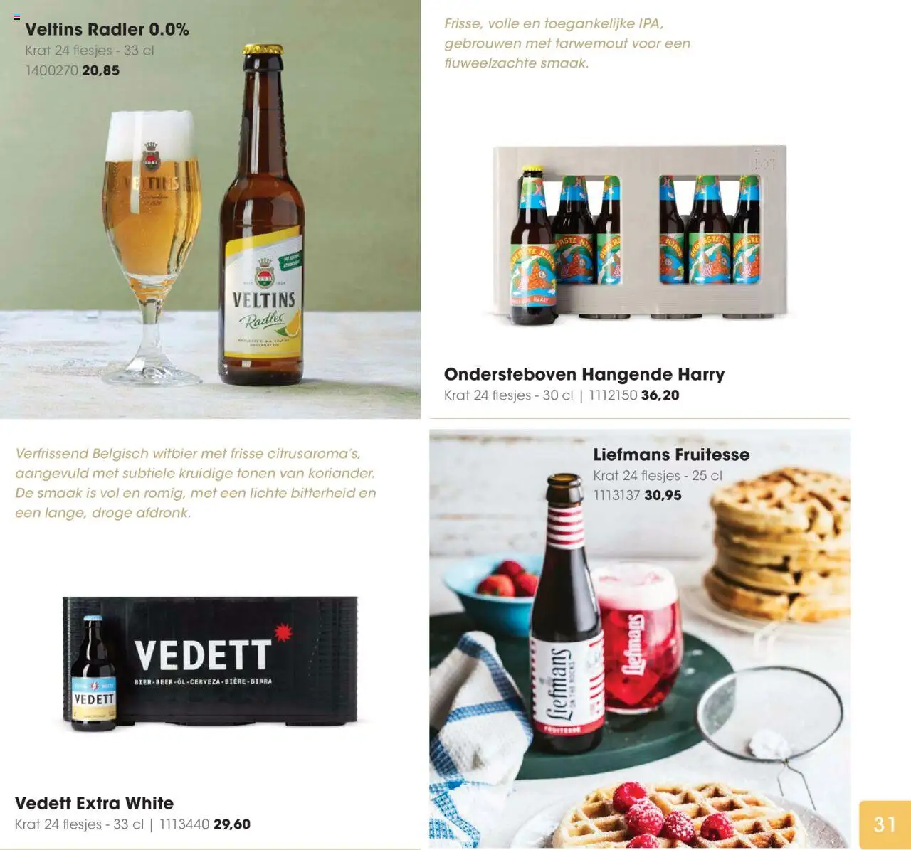  | Pagina: 31 | Producten: Bier