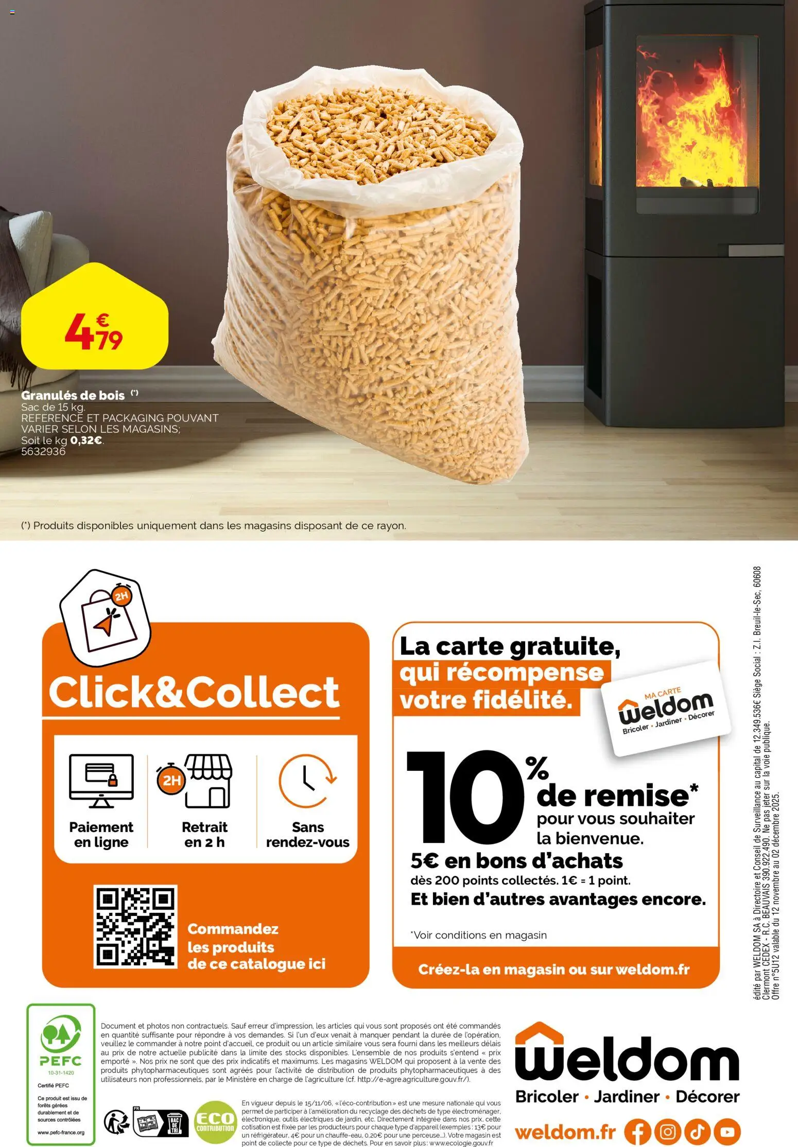 {H1} | Page: 8 | Produits: Perceuse, Sac, Granules de bois