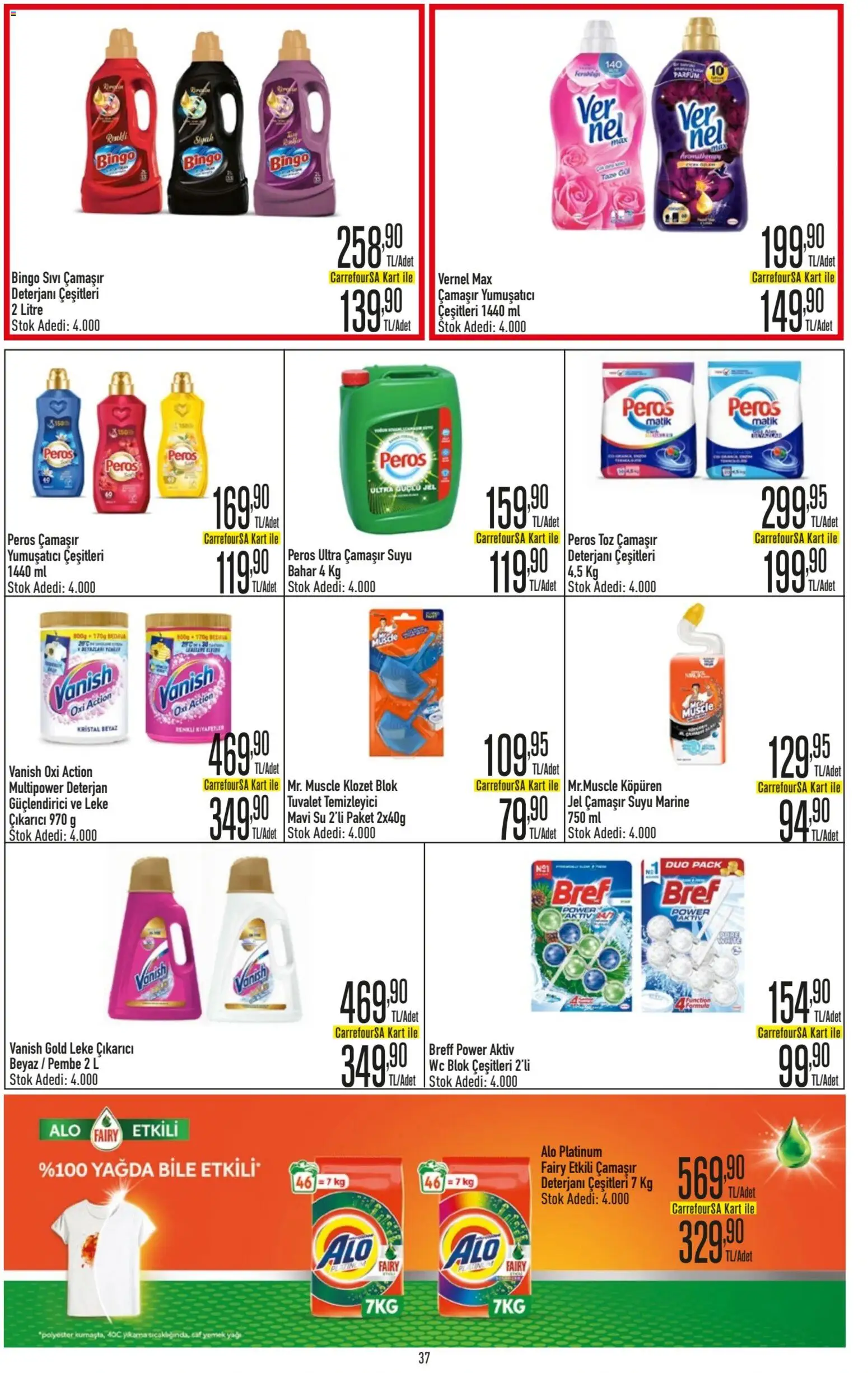CarrefourSA Katalog - 06.11.2025 tarihinden itibaren geçerlidir | Sayfa: 37 | Ürünler: Tuvalet, Yumuşatıcı, Parfüm, Yağ