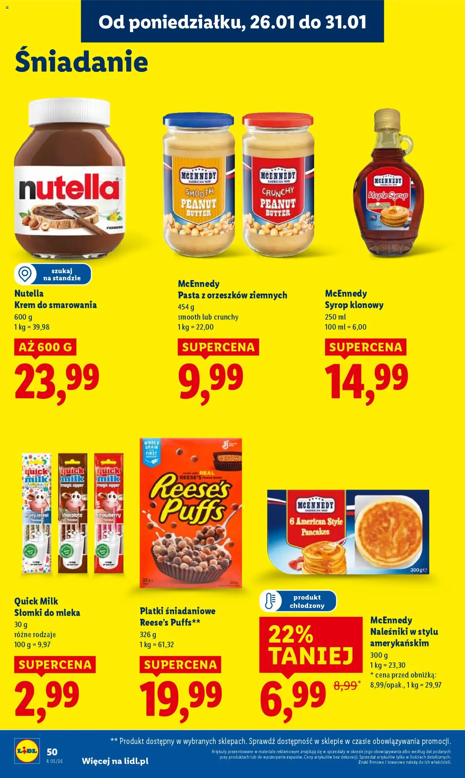 Lidl Gazetka od 26.01.2026 | Strona: 50