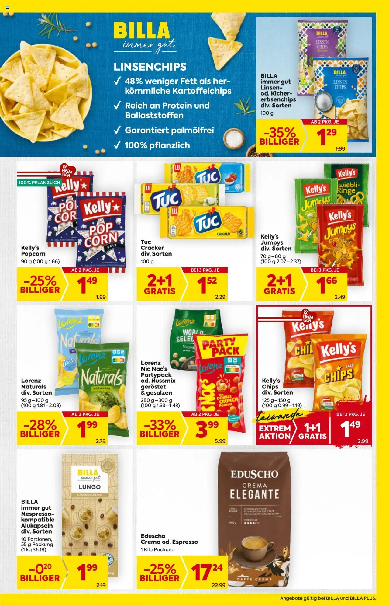 Billa Flugblatt - Salzburg gültig ab 04.09.2025 | Seite: 11 | Produkte: Chips, Salz