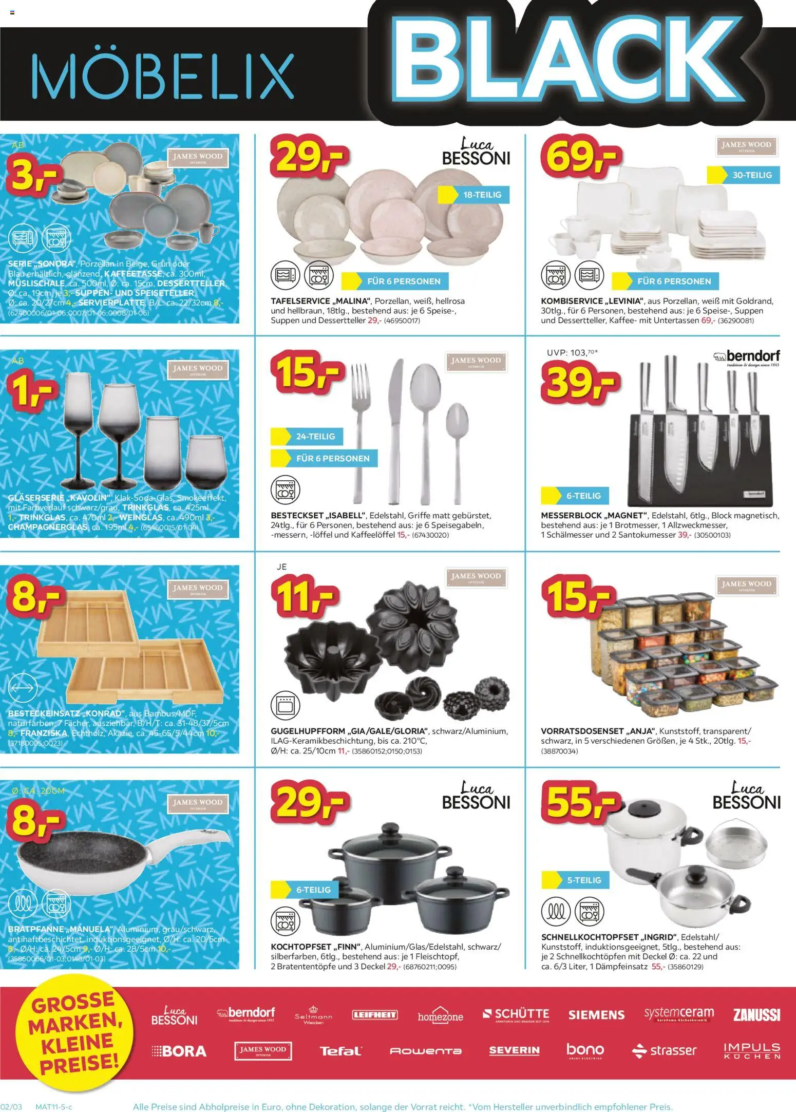 Möbelix - Black Friday gültig ab 11.11.2025 | Seite: 2 | Produkte: Kaffee