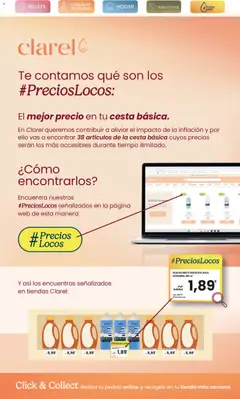 Vista previa Clarel - folleto válido desde el 11.02.2026 | Página: 12 | Productos: Mousse, Paté, Pescado