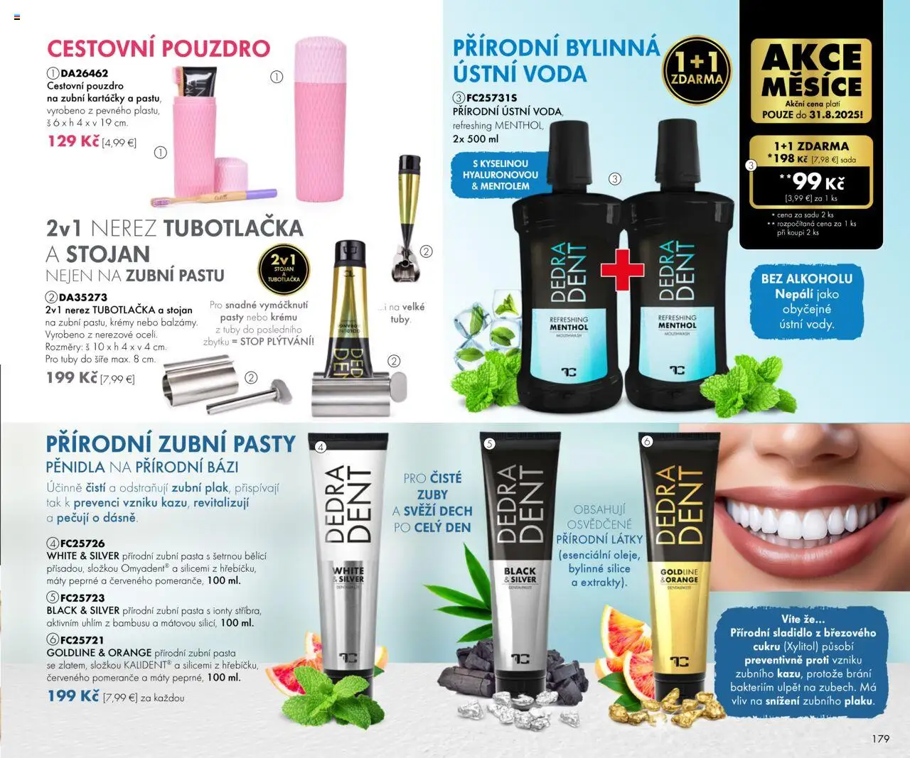 Dedra Katalog 8 2025 │ platný od 25.07.2025 | Strana: 79 | Produkty: Voda