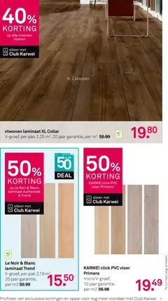 KARWEI - Folder - Voorbeeld van een folder van KARWEI, geldig van 02.12.2025 | Pagina: 12 | Producten: Vloeren