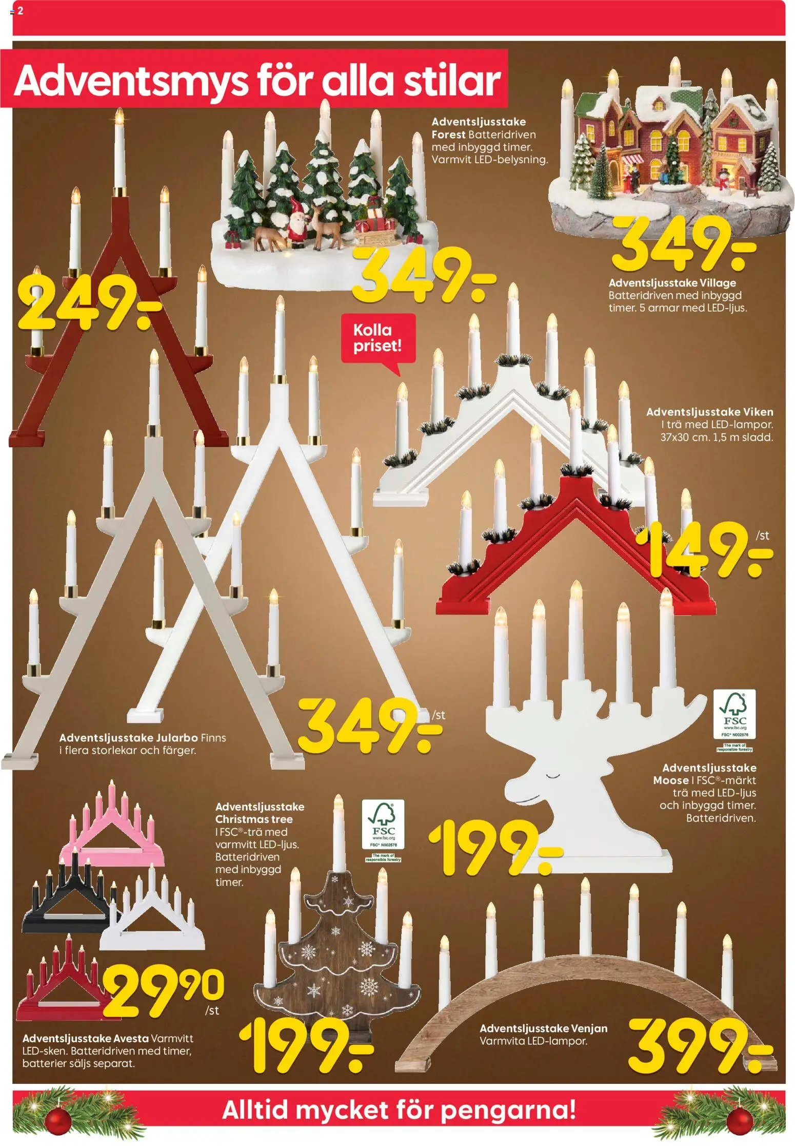 Rusta reklamblad aktuell från 03.11.2025 | Sida: 2 | Produkter: Batterier