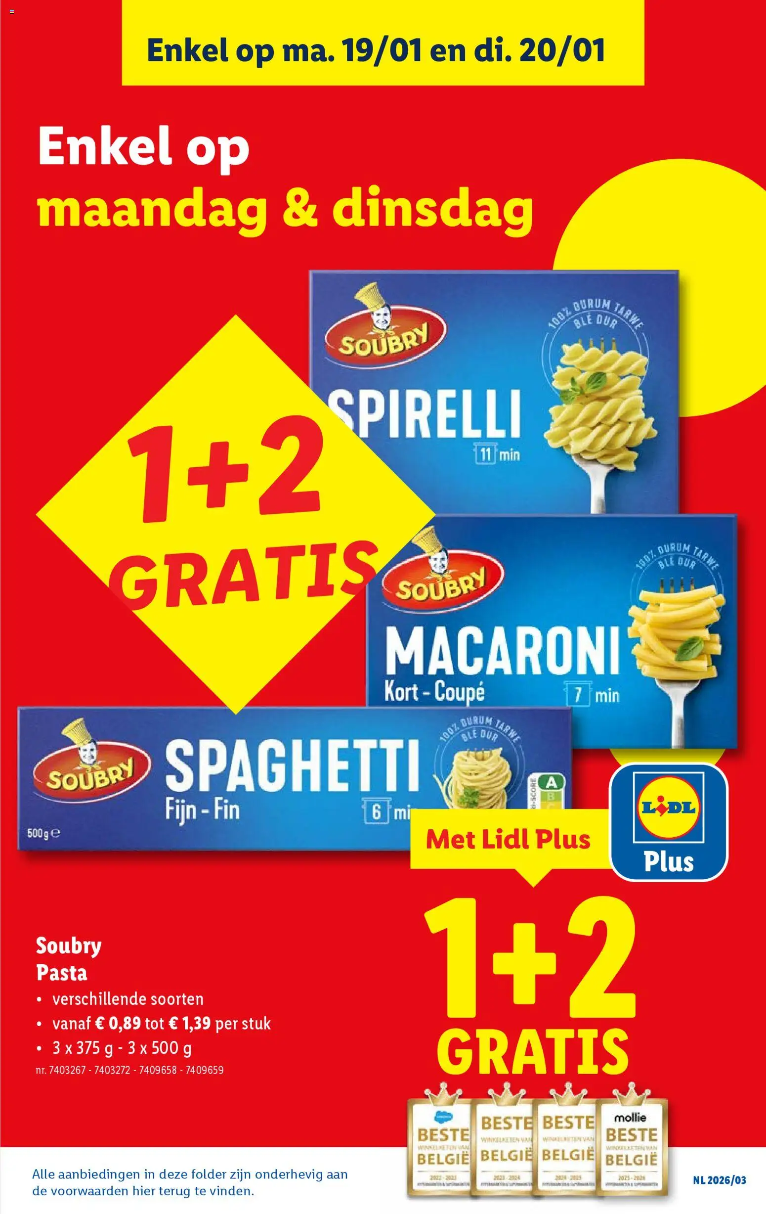 {H1} | Pagina: 60 | Producten: Macaroni, Pasta, Tarwe