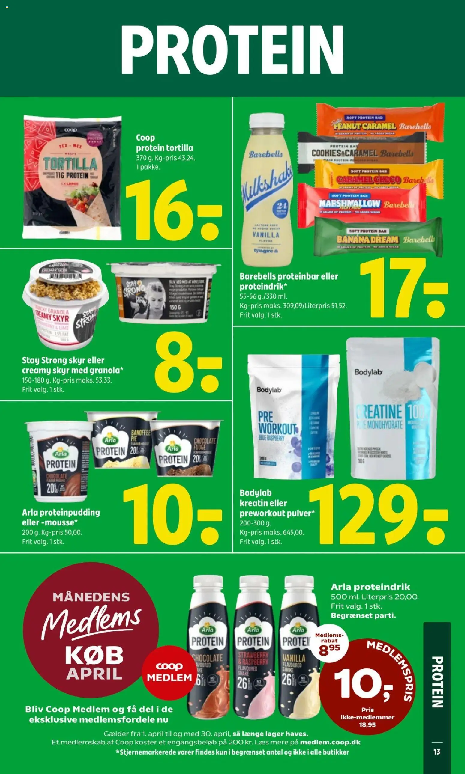 Coop 365 tilbudsavis – gyldig fra 09.04.2026 | Side: 15 | Produkter: Skyr, Vestido de festa, Lime, Milkshake