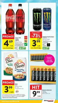 Intermarche Gazetka od 31.07.2025 | Strona: 7 | Produkty: Mąka basia, Baterie, Sprite, Coca cola