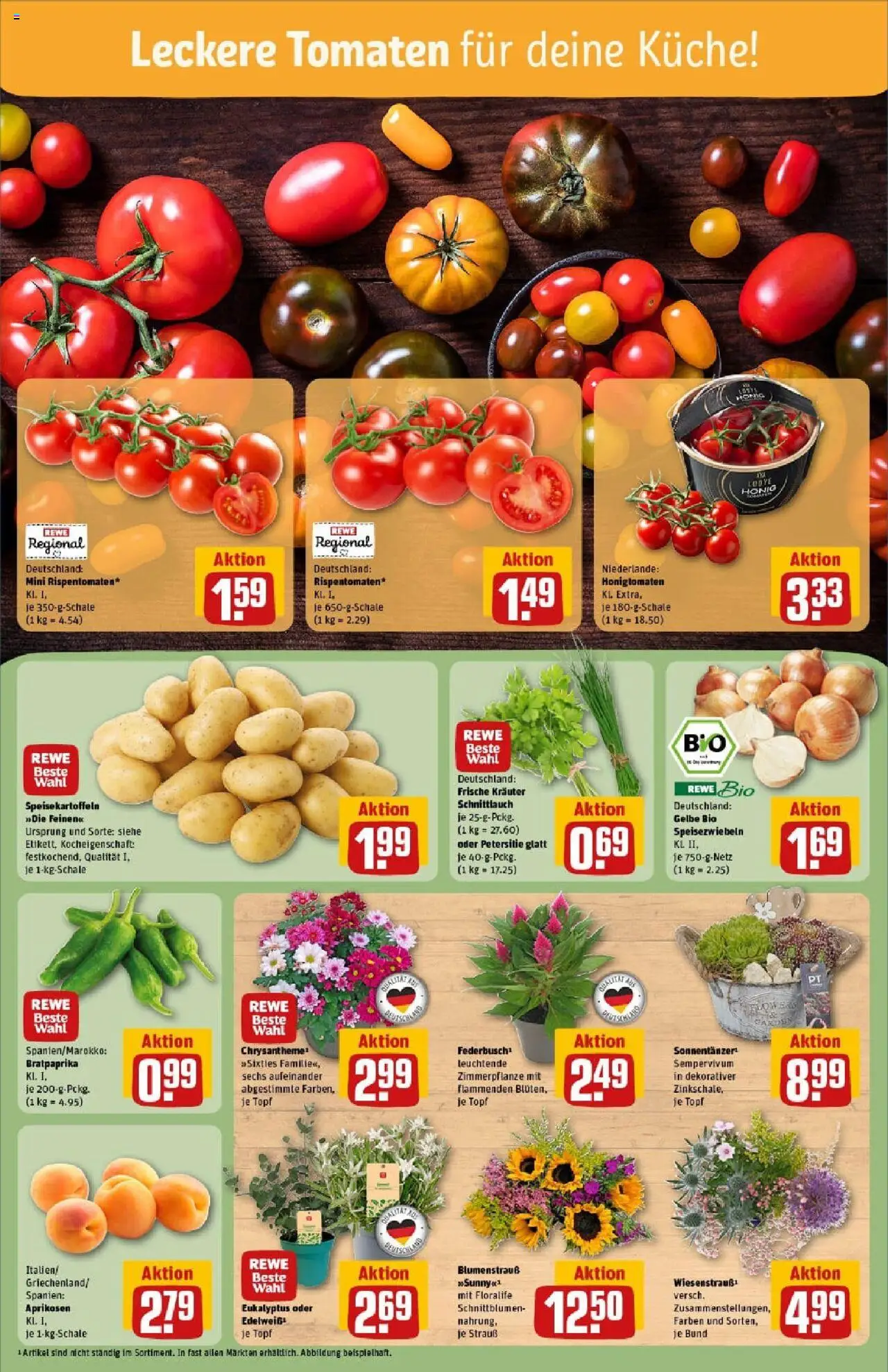 Rewe prospekt Heppenheim	 - gültig ab dem 13.07.2025 | Seite: 7 | Produkte: Küche, Tomaten, Petersilie