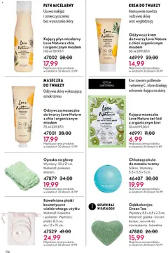 Pogląd oferty "Oriflame Katalog 7 2026" - ważna od 06.05.2026 | Strona: 114 | Produkty: Gąbka, Płatki kosmetyczne, Płatki, Kiwi