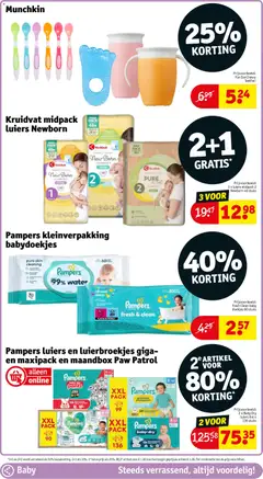 Kruidvat folder week 12 - Voorbeeld van een folder van Kruidvat, geldig van 17.03.2026 | Pagina: 37 | Producten: Pampers, Babydoekjes, Kan
