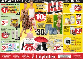 Katso Löytötex tarjoukset voimassa alkaen 16.07.2025