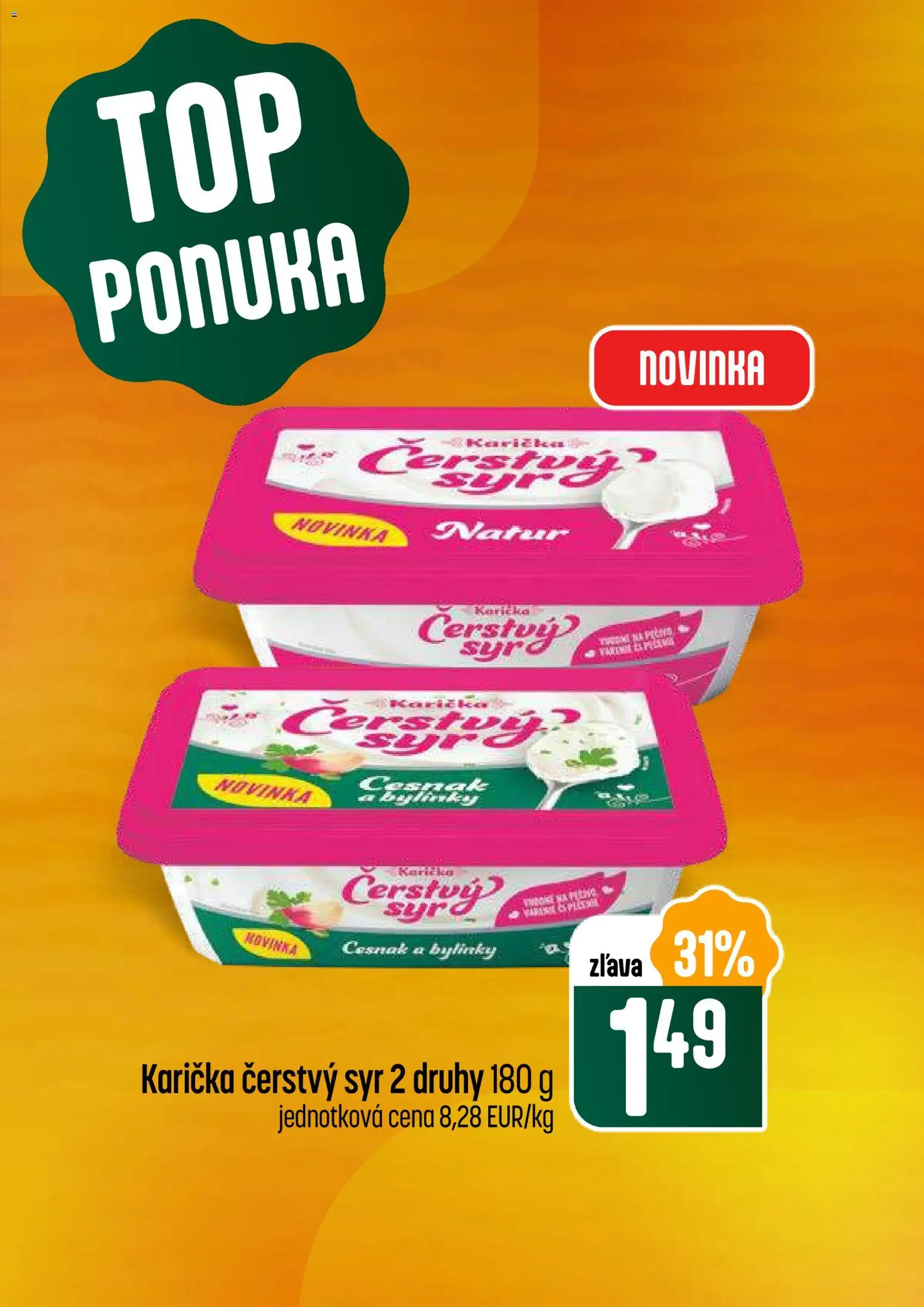 Nové COOP Jednota akcie – leták je platný od 19.02.2026 | Strana: 5 | Produkty: Syr, Cesnak