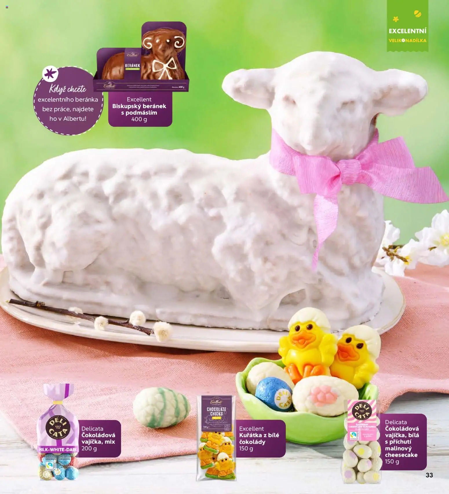 Albert magazín od 01.03.2026 | Strana: 33 | Produkty: Cheesecake