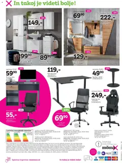 Novi Mömax katalog ponudbe – veljaven od 15.09.2025 | Stran: 8 | Izdelki: Omara, Stol, Ogledalo, Omarica