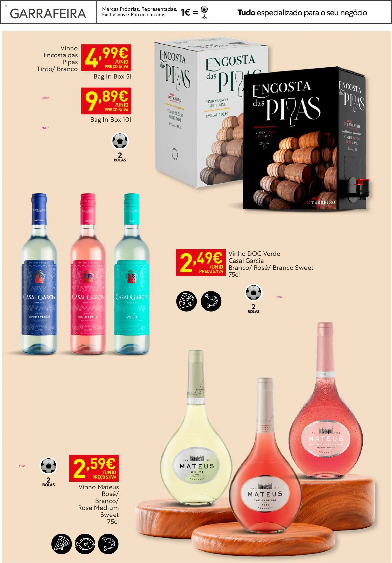 Recheio Horeca │ válido de 03.03.2026 | Página: 27 | Produtos: Vinho, Vinho tinto