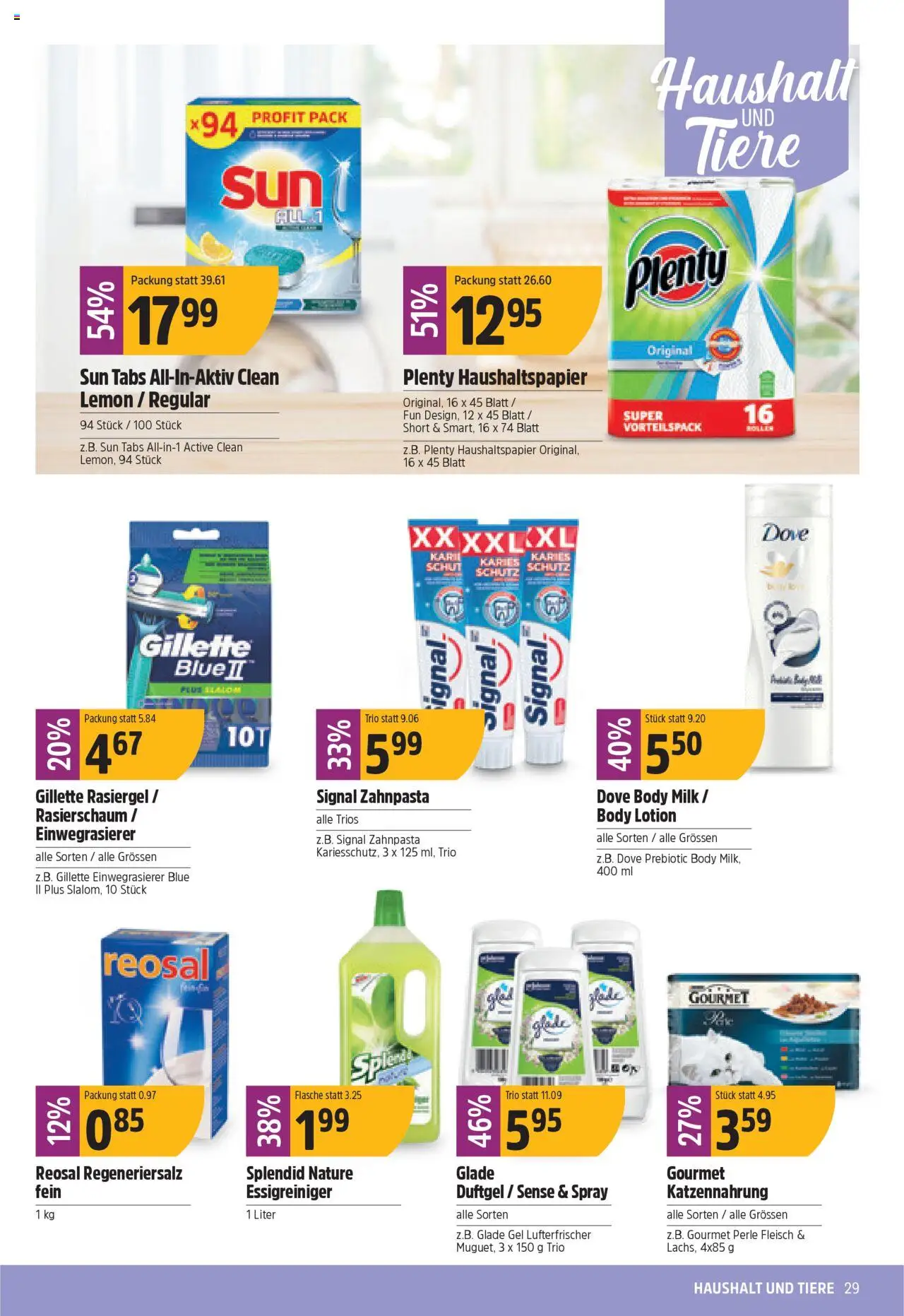 TopCC Aktionen – gültig ab 27.10.2025 | Seite: 29 | Produkte: Rasierschaum, Zahnpasta, Body Lotion, Body Milk