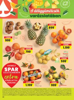 Spar - Extra ajánlat - amely érvényes a következő dátumtól: 29.01.2026