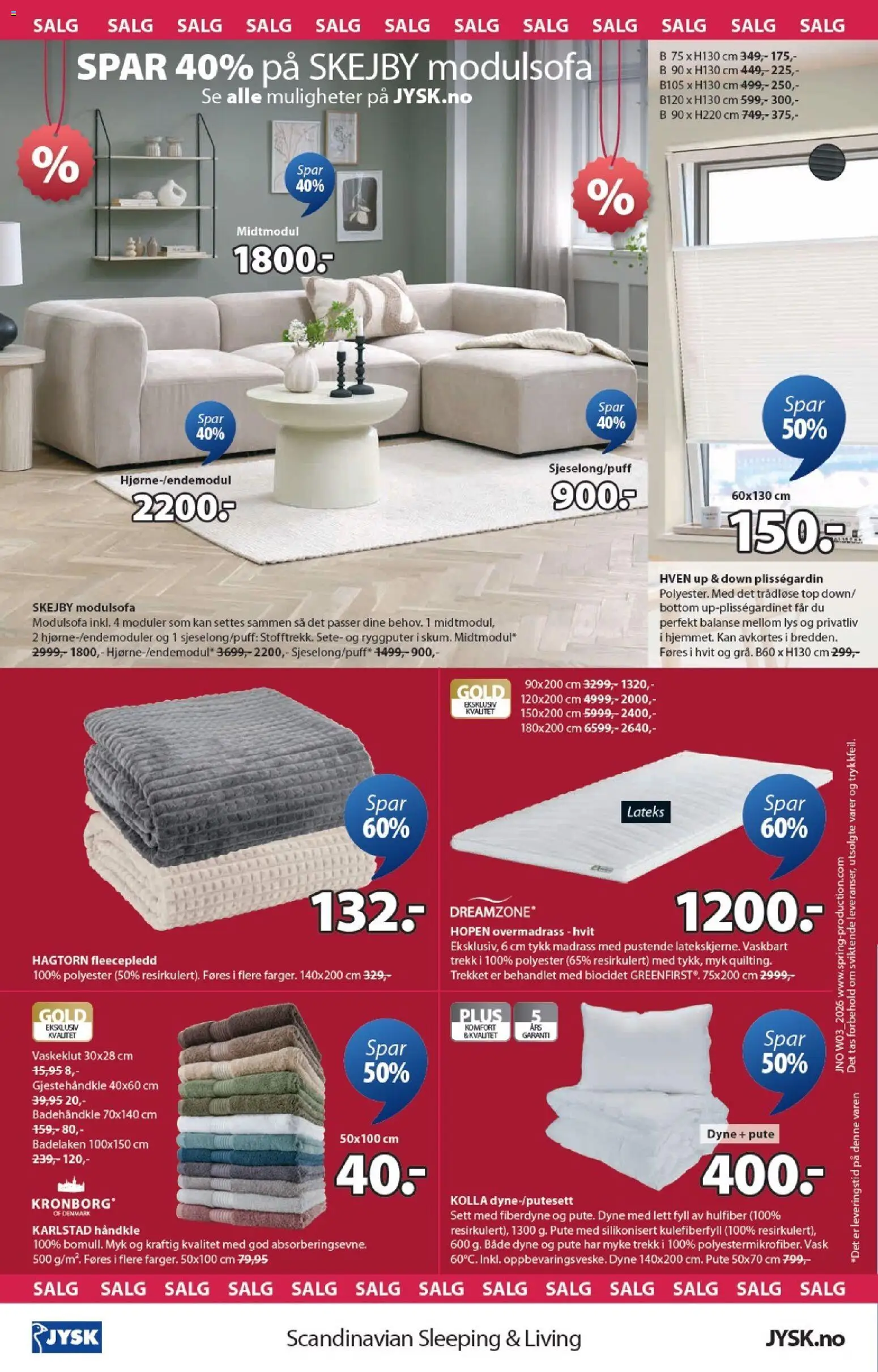 {H1} | Side: 24 | Produkter: Overmadrass, Суміш дитяча, Madrass, Lys