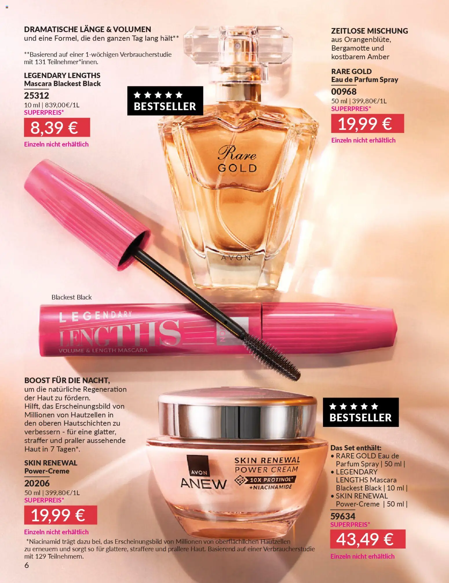 AVON Katalog Januar 2026 – gültig ab 01.01.2026 | Seite: 8 | Produkte: Parfüm, Eau de Parfum, Mascara