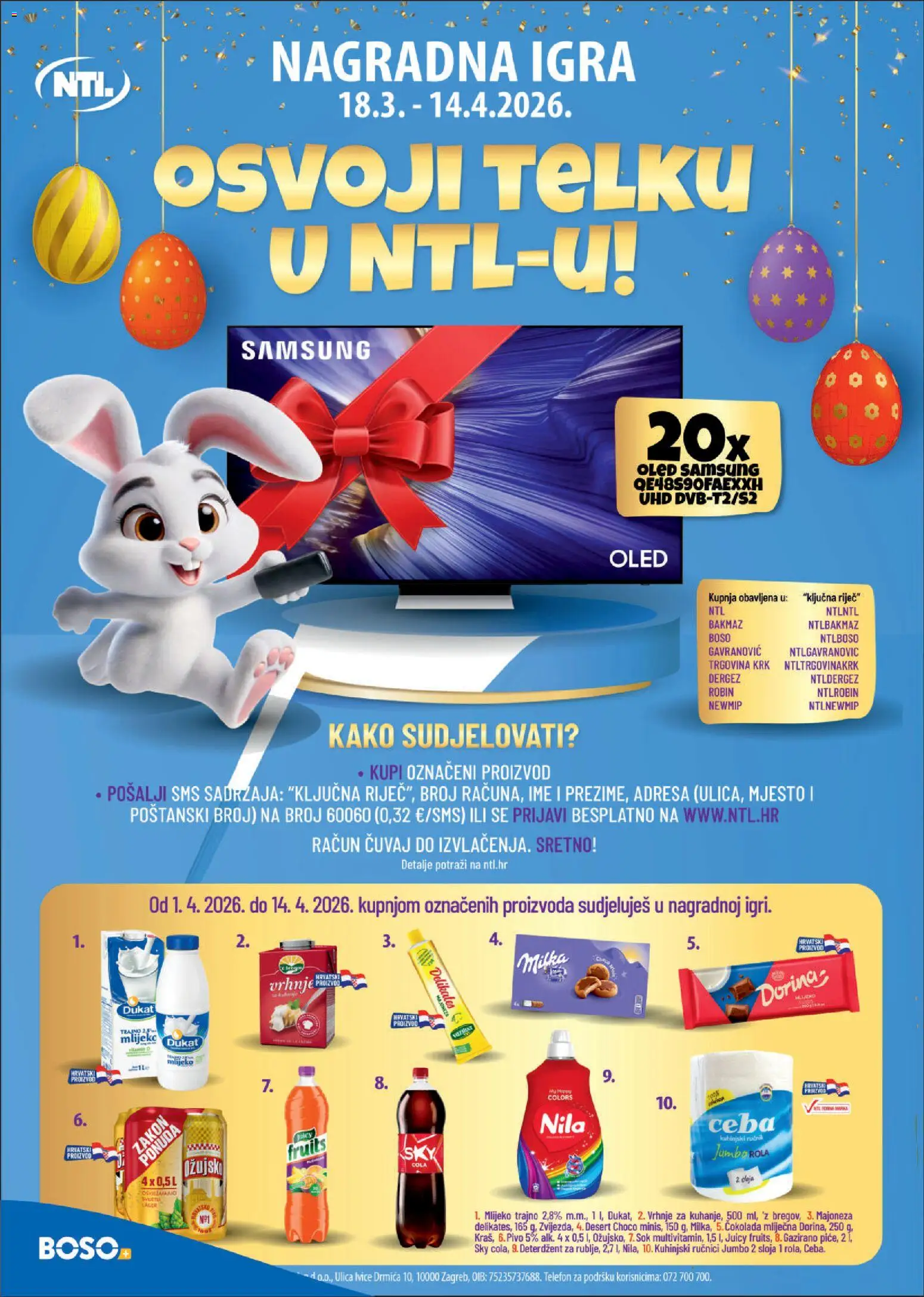 Boso katalog | vrijedi od 02.04.2026 | Stranica: 20 | Proizvodi: Deterdžent, Ručnik, Telefon, Igra