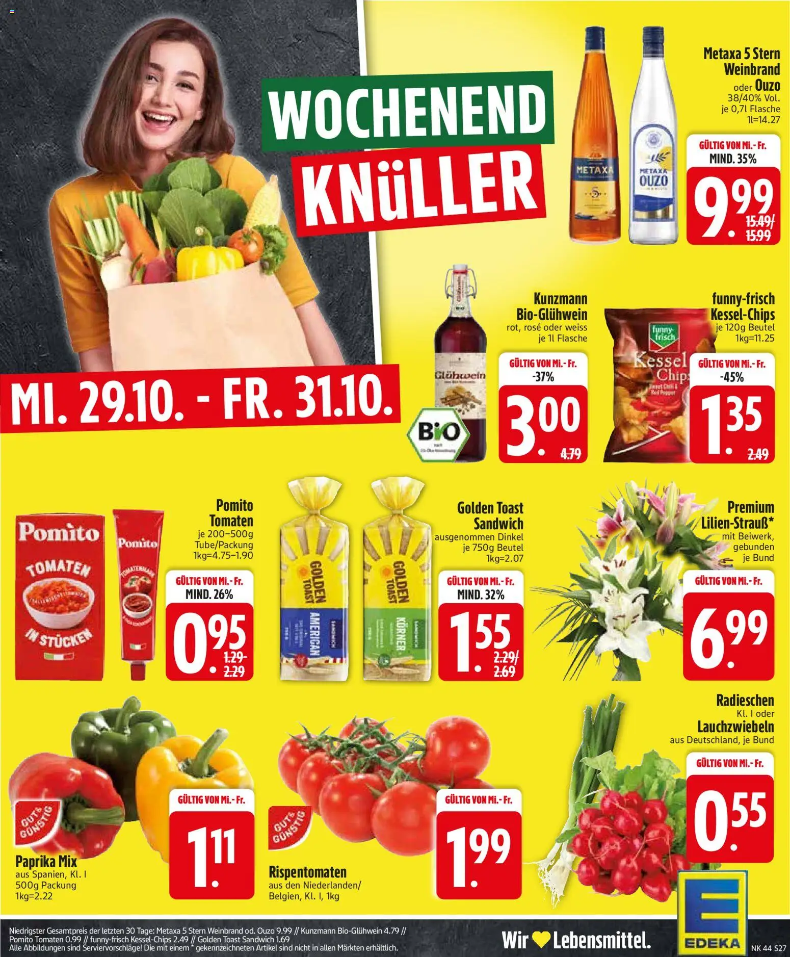 {H1} | Pagina: 27 | Producten: Tomaten, Sandwich, Kész piskótalap, Asztali led lámpa