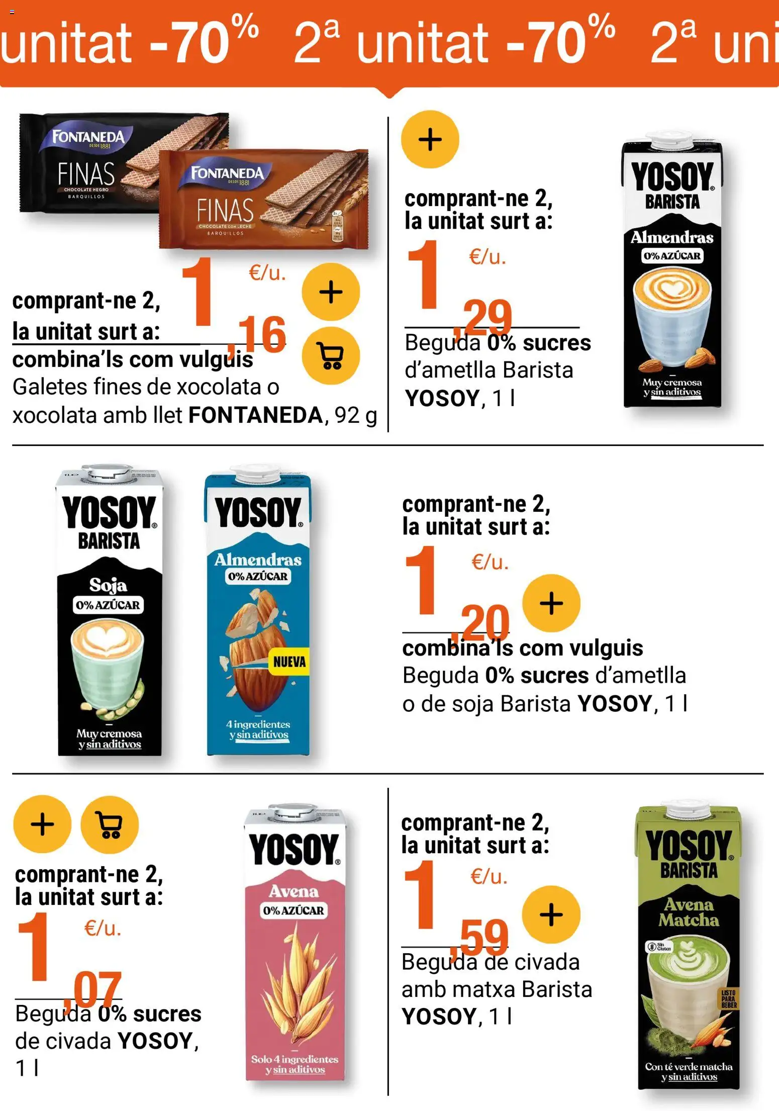 Bonpreu folleto │ válido desde el 20.01.2026 | Página: 12 | Productos: Κρεμάστρα, Leche, Chocolate, Té