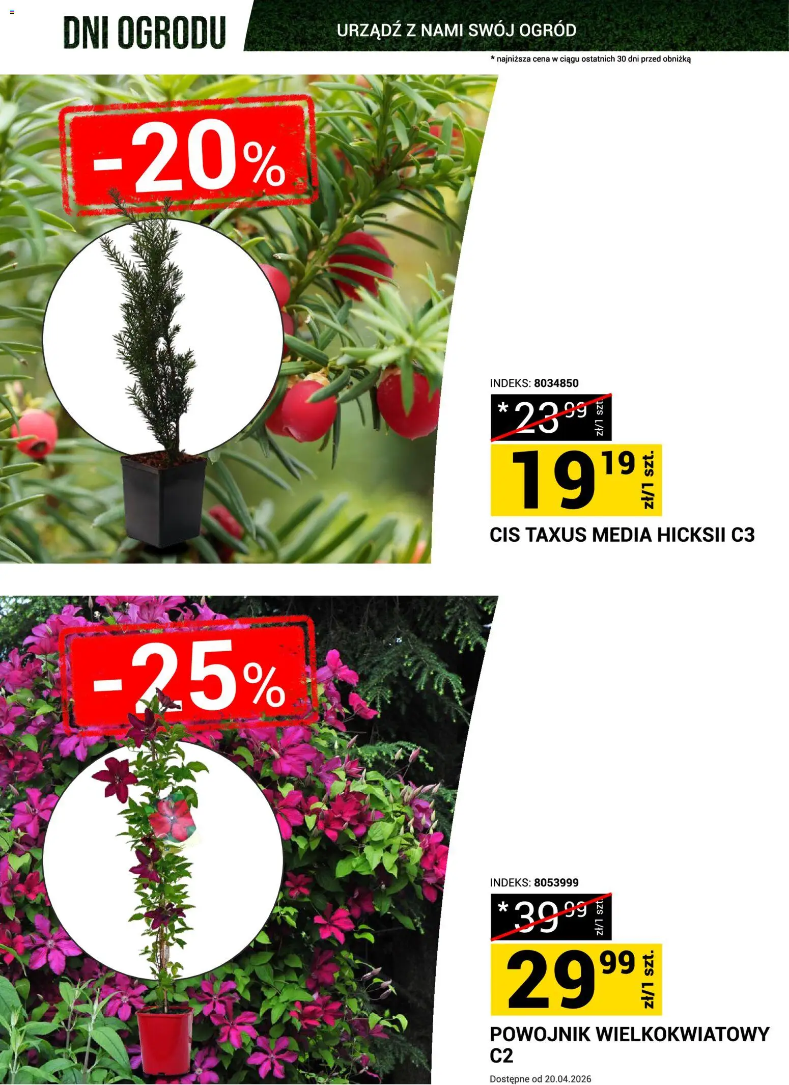 Merkury Market gazetka - Dni ogrodu od 18.04.2026 | Strona: 3