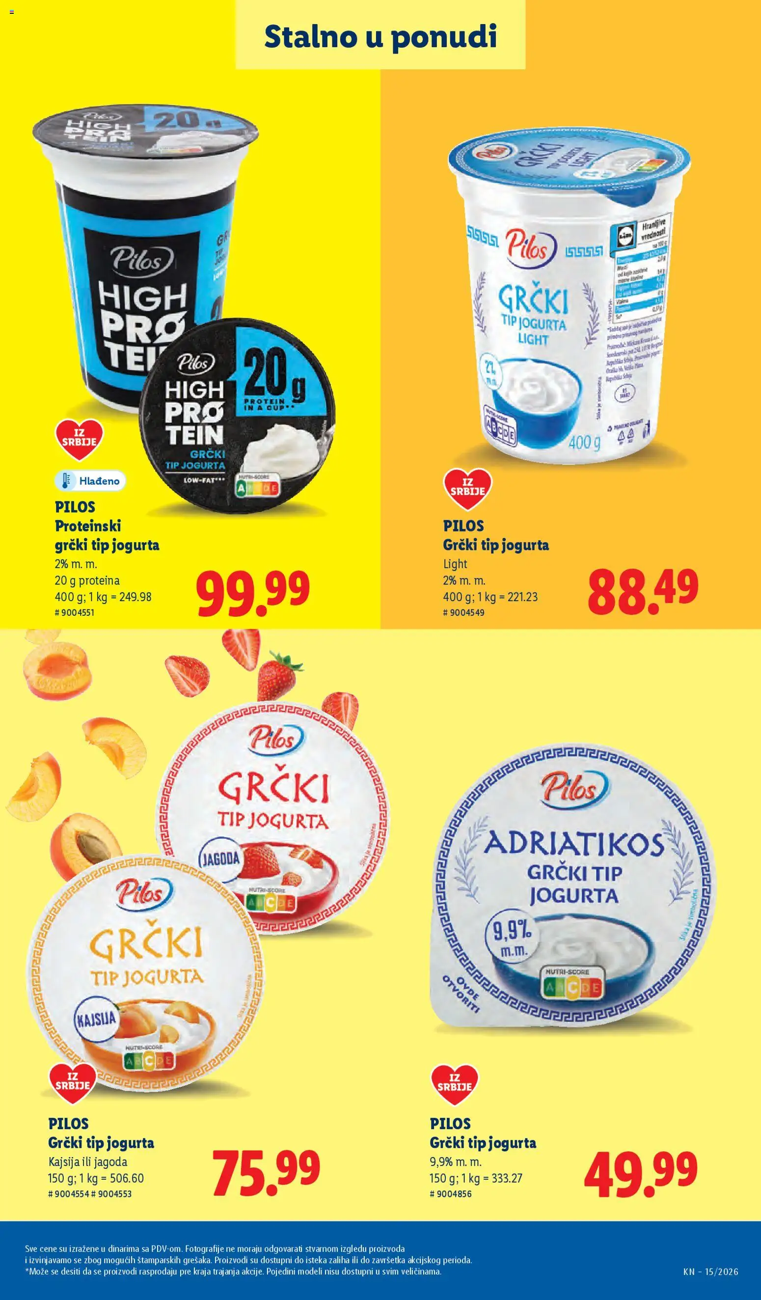 Lidl katalog - važi od 09.04.2026 | Strana: 51 | Proizvode: Jagoda, Kajsija