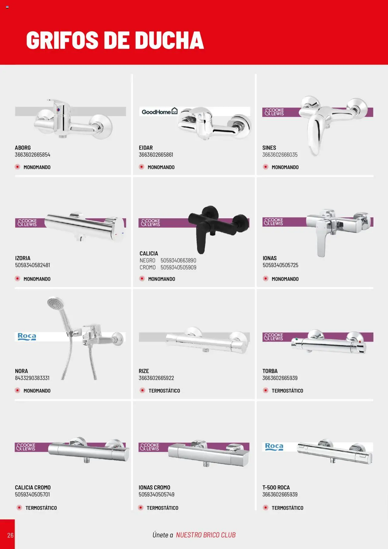 Brico Depôt Baňos │ válido desde el 17.07.2024 | Página: 26 | Productos: Ducha