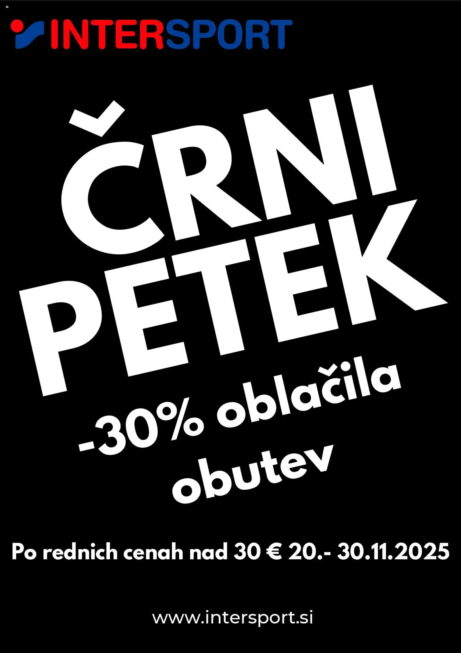 Novi Intersport katalog ponudbe – veljaven od 20.11.2025 | Stran: 1 | Izdelki: Oblacila