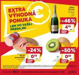 Billa leták platný od 05.11.2025