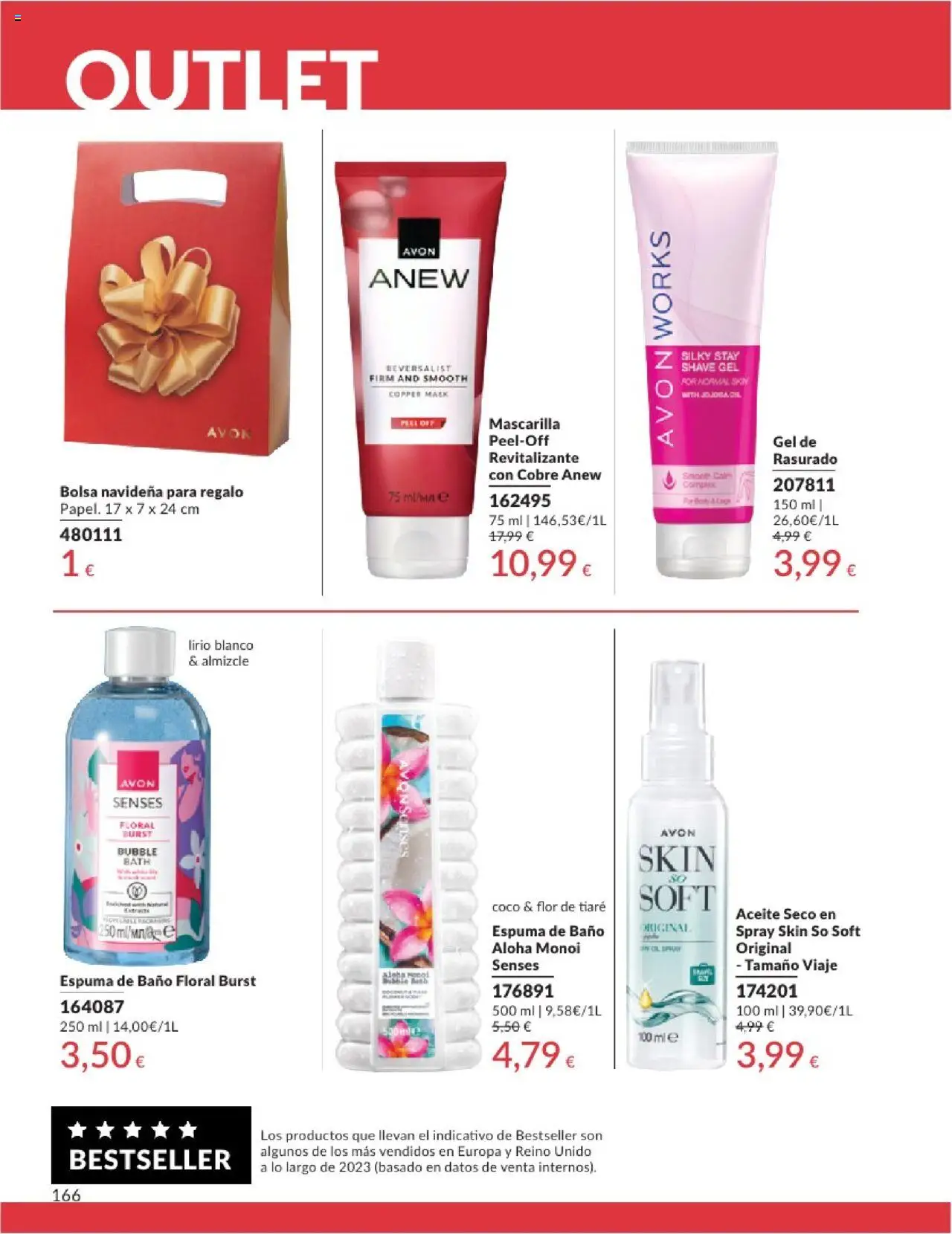 Catálogo AVON campaña 6 │ válido desde el 01.06.2025 | Página: 166 | Productos: Aceite, Τυρόπιτα, Gel de rasurado, Baño
