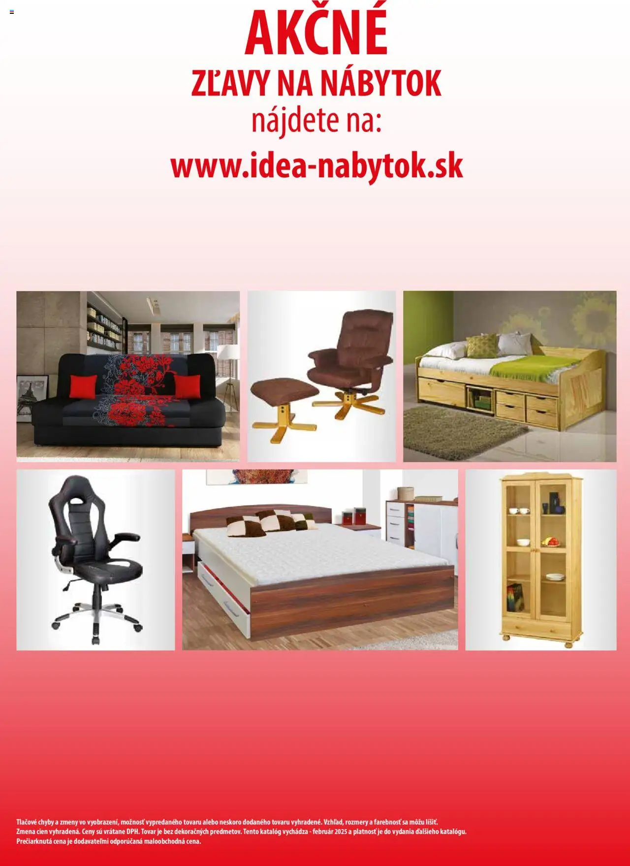 Nové IDEA nábytok akcie – leták je platný od 15.02.2025 | Strana: 122 | Produkty: Nábytok