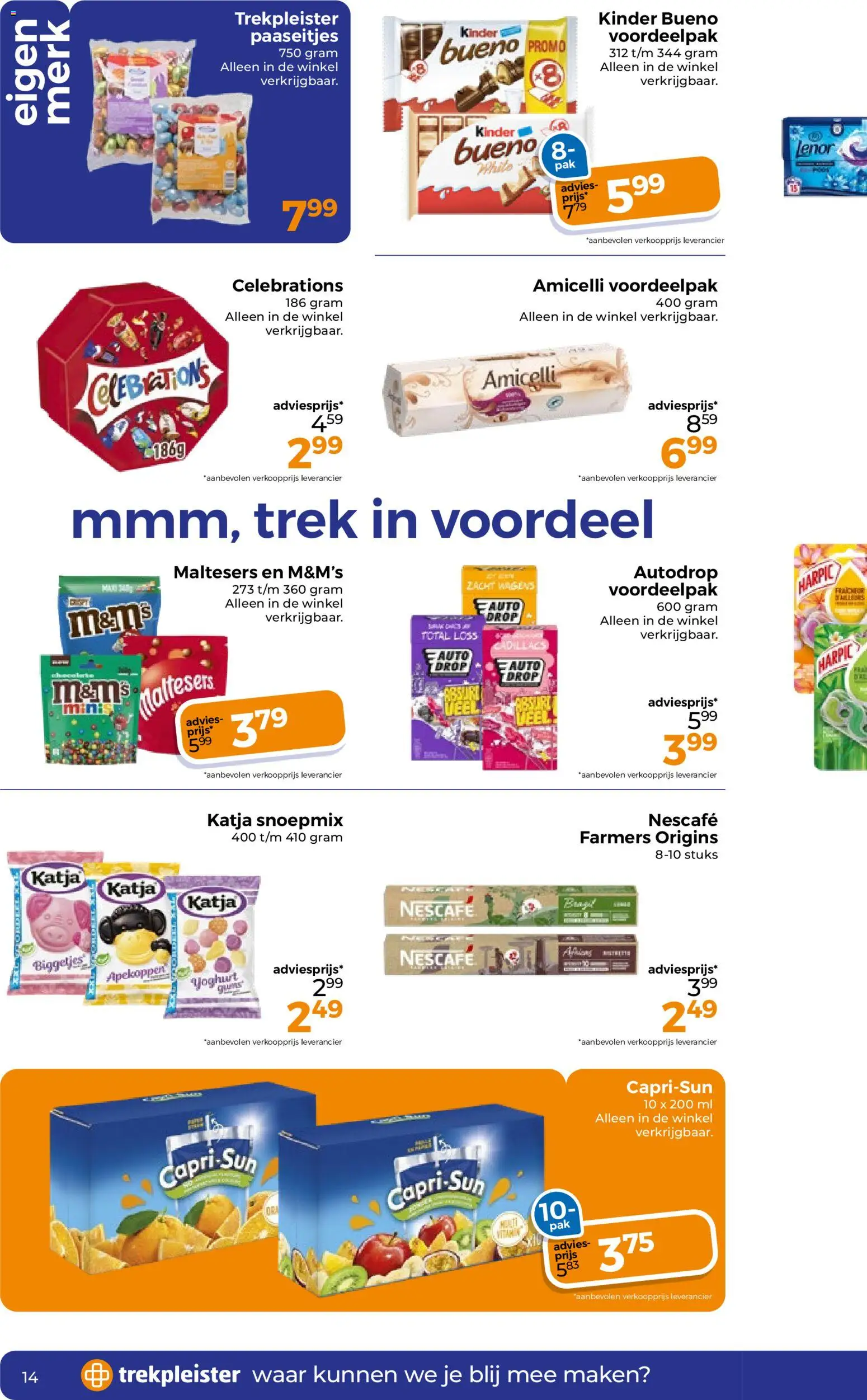 {H1} | Pagina: 22 | Producten: Yoghurt, Kinder, Nescafe