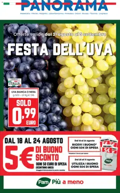 Anteprima del volantino Panorama Roma catalogo valido a partire dal 21.08.2025