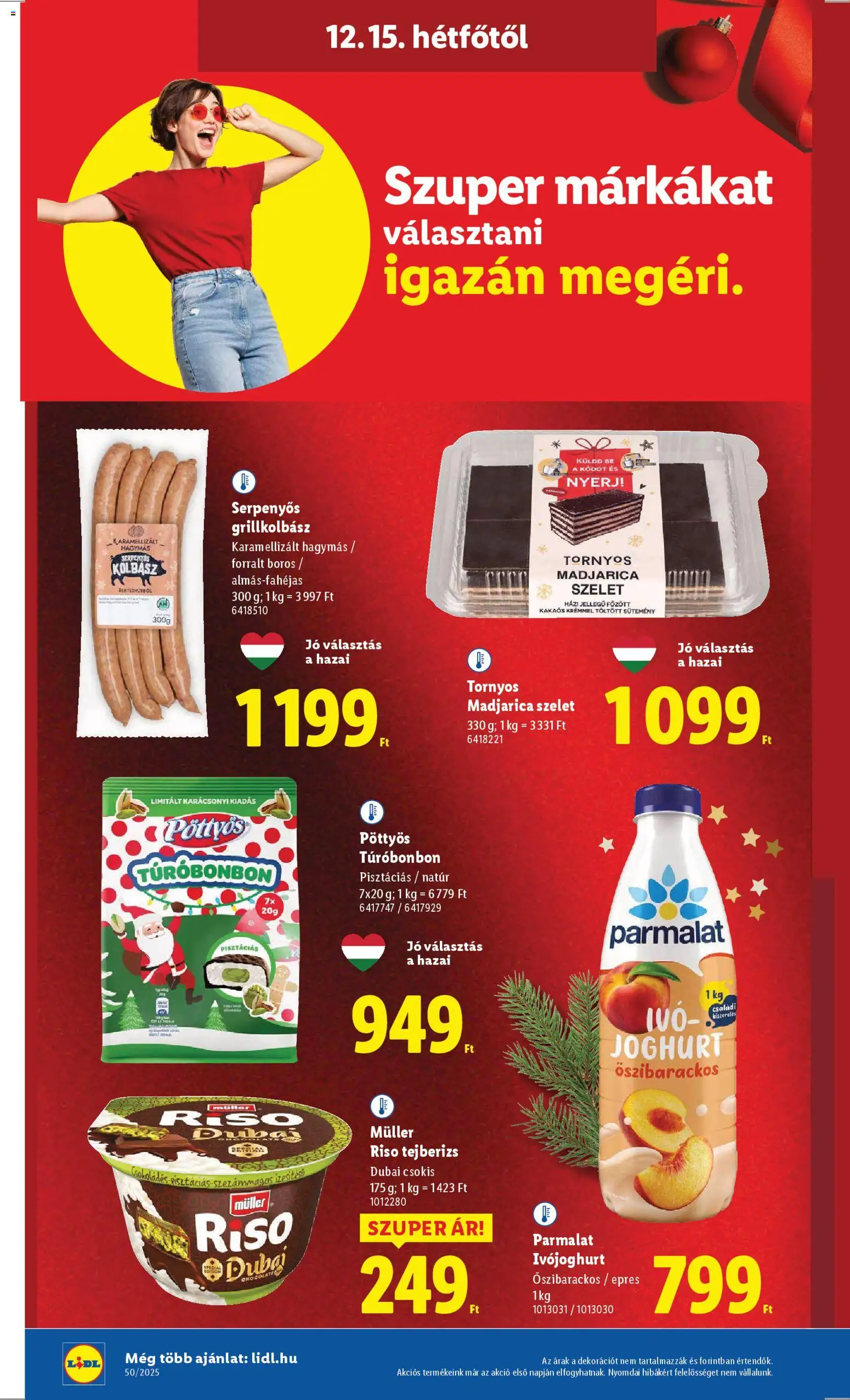 Lidl akciós ujság - amely érvényes a következő dátumtól: 11.12.2025 | Oldal: 60