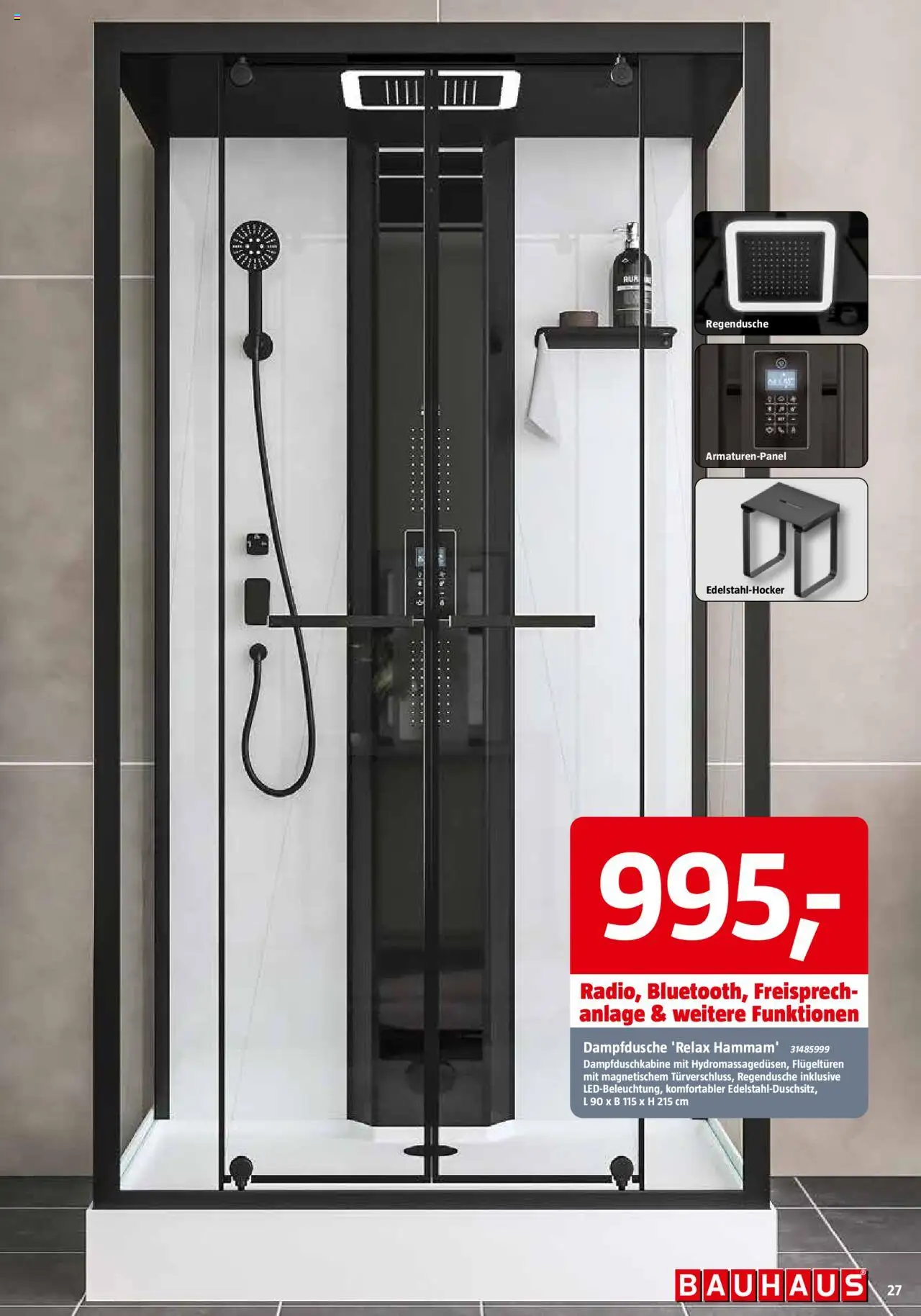 Bauhaus Prospekt 	 - gültig ab dem 30.08.2025 | Seite: 27