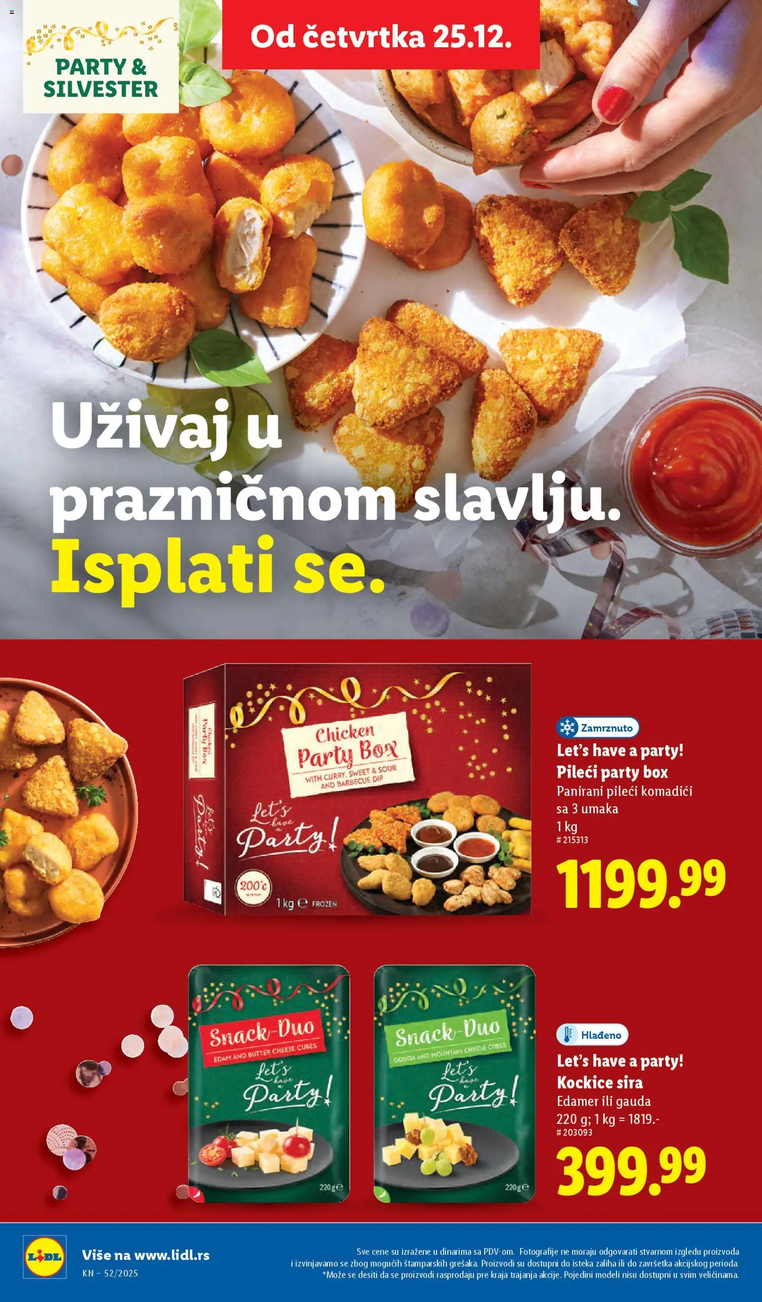 Lidl katalog - važi od 25.12.2025 | Strana: 38 | Proizvode: Edamer, Gouda