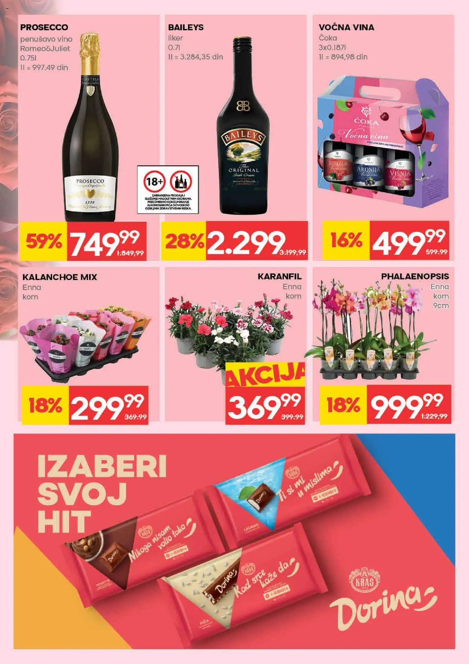 Idea katalog - važi od 12.02.2026 | Strana: 31 | Proizvode: Baileys, Pica, Vino
