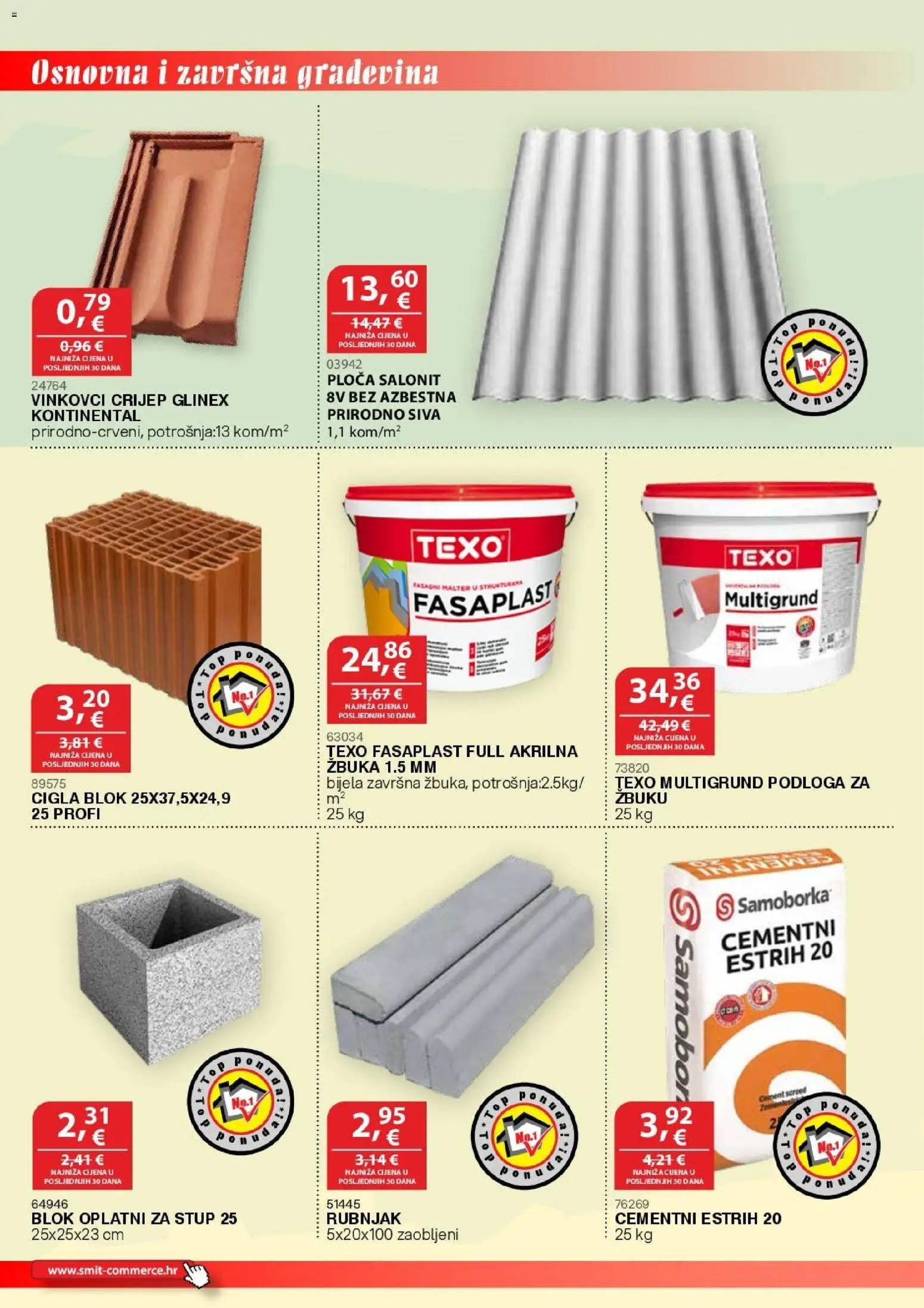 Smit Commerce katalog | vrijedi od 15.03.2026 | Stranica: 4 | Proizvodi: Crijep