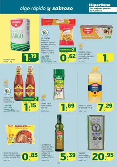 HiperDino folleto │ válido desde el 12.08.2025 | Página: 25 | Productos: Aceite, Fideos, Pasta, Aceite de oliva virgen extra